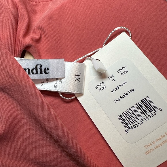 NWT Andie Swim The Scala Bikini Top XL in Punch Mix and Match with Any Bottoms - Picture 7 of 10
